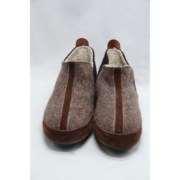 Acorn Bootie Slipper Womens Size 8-9 Brown Chocolate Owl Faux Fur Forest A10079 - Picture 3 of 8